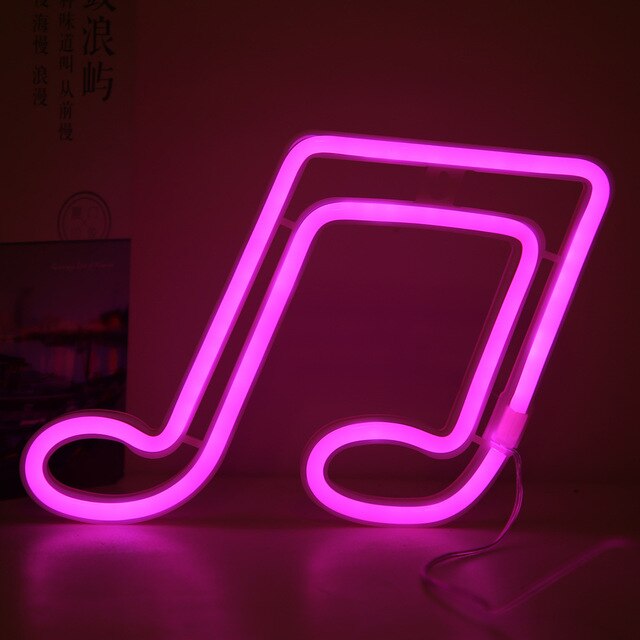 Music Note LED Lights