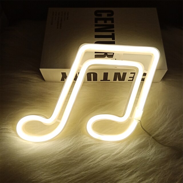 Music Note LED Lights