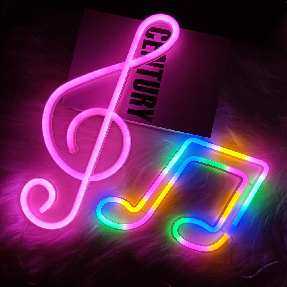 Music Note LED Lights